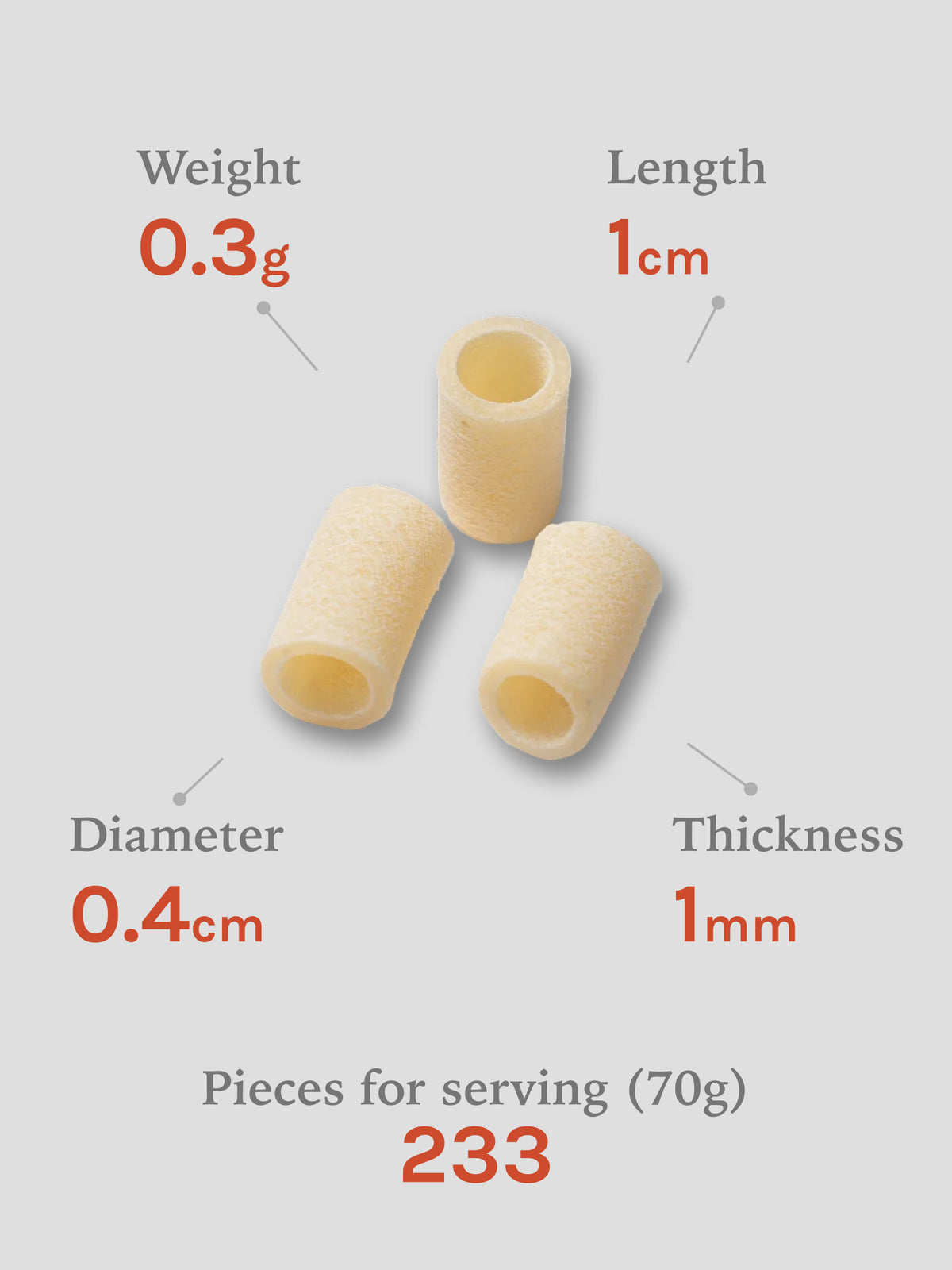 Pastai Sanniti - Tubettini